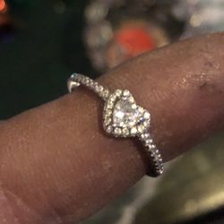 Sterling Sweetheart Ring