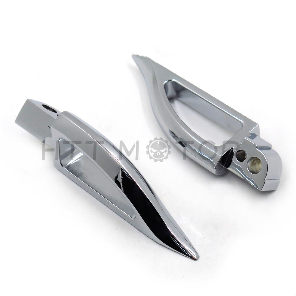Blade Front FootPeg For 06-13 Suzuki GSXR 600/750/1000 08-13 GSX 1300R Chrome PN: MT216-038-CD