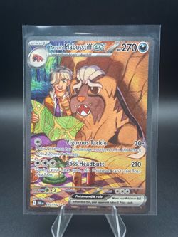 Arven’s Mabosstiff ex 235/182 NM Pokemon