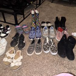 Girls Shoe Bundles Sizes 13c And 1y