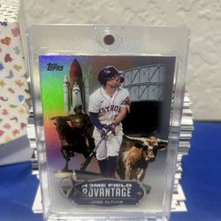 2023 Topps Home Field Advantage Jose Altuve Insert – Astros