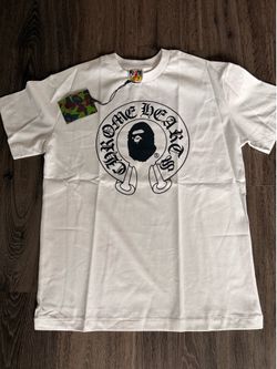 BAPE White Graphic Tee