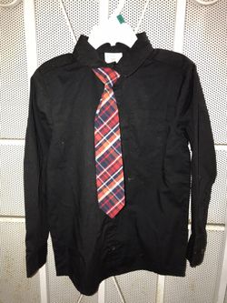 Dress shirt 5T and babygap skinny jeans 4T