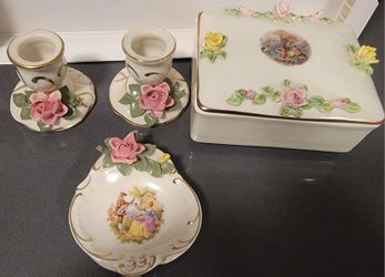 Vintage 1940's-60's German Dresden Porcelain Collection