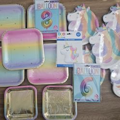 🎉 Unicorn Party Supplies Bundle – Huge Set! Only $15 🎉