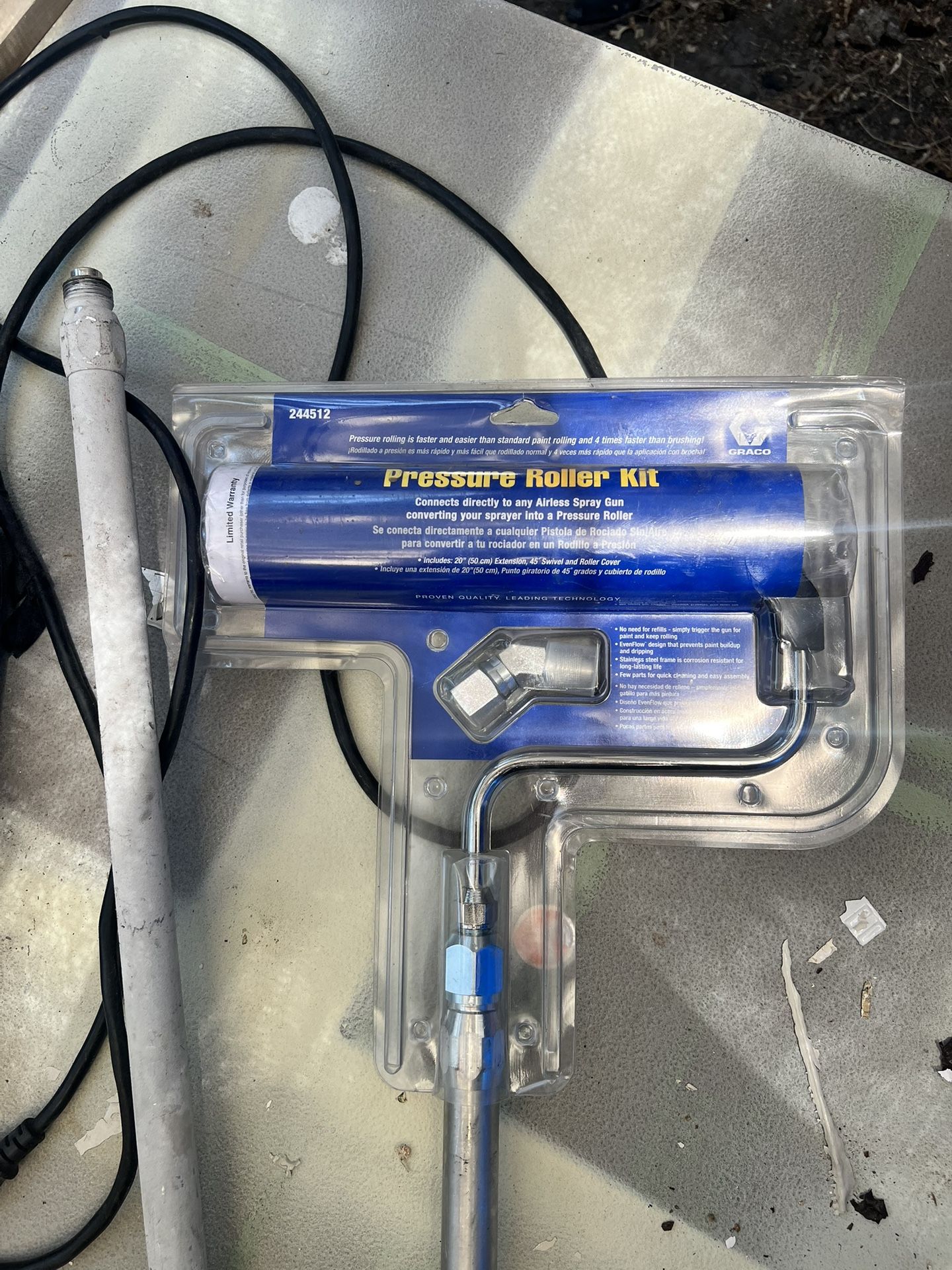 Graco Pressure roller Kit W/ Extension 