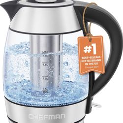 Chefman Electric Kettle 1.8L