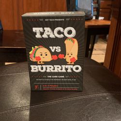 Taco Vs burrito Card Game