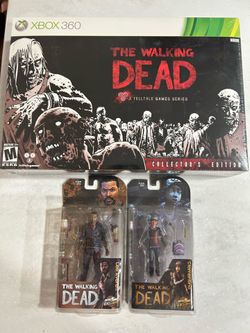The walking dead collectors edition with figures New