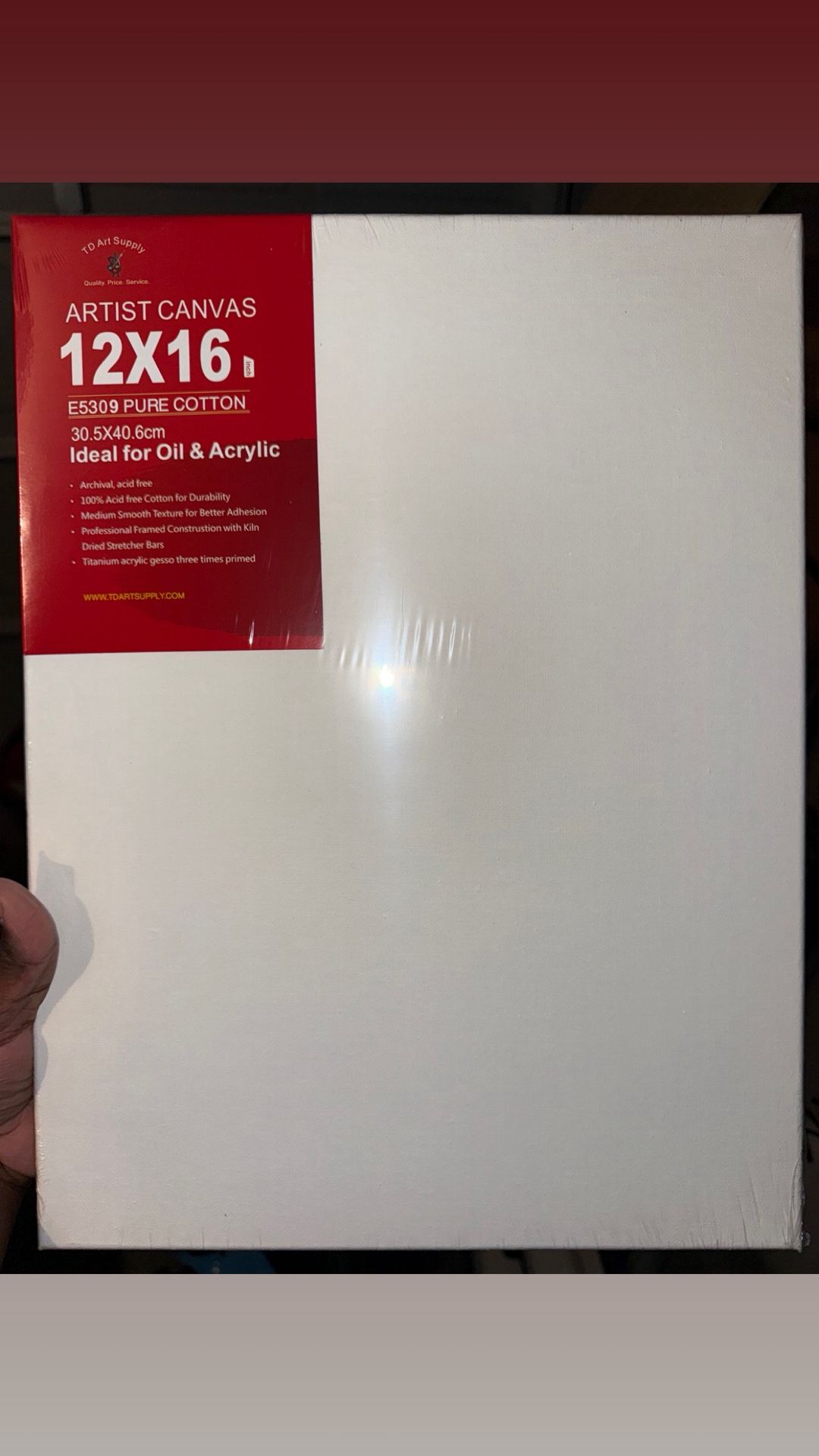 Canvas And Easel