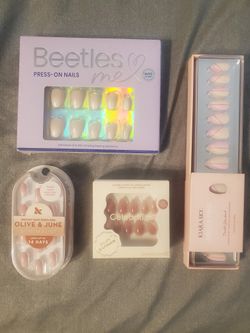 Press On Nail Sets Name Brands Bundle
