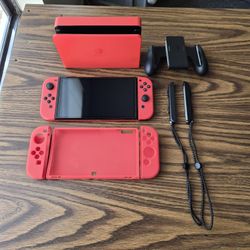 Nintendo Switch - OLED Model: Mario Red Edition 