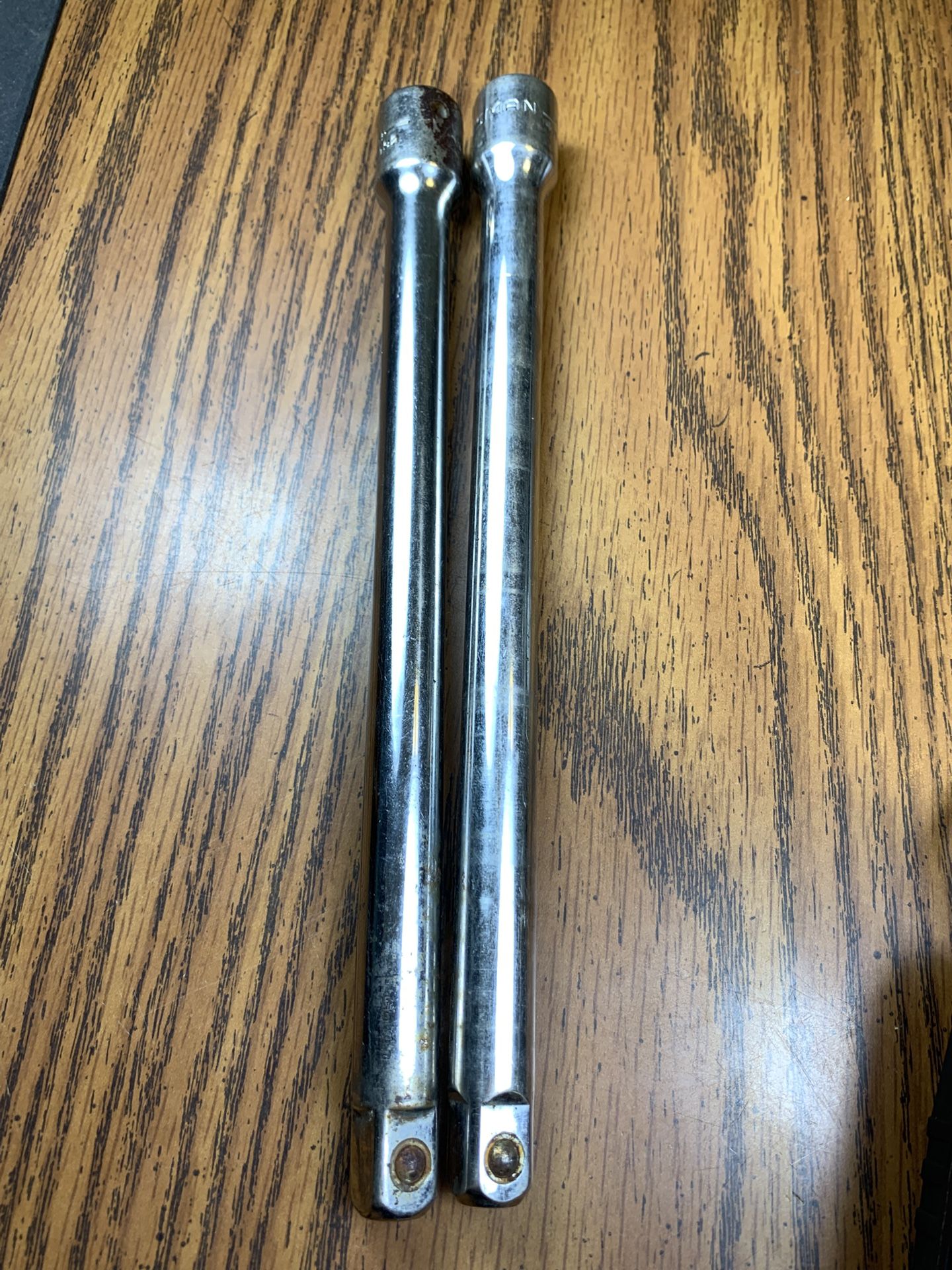 2 Craftsman 10” Long Extensions For 1/2”dr. Sockets 44132 S-AC & -H- Series Tool