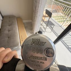 Accurate Boss Fury 400 On A 8ft Ariel Star Rod