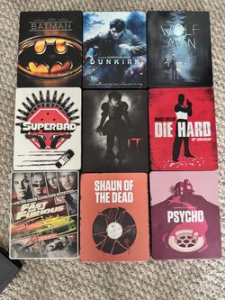 Blu-ray steel book collection