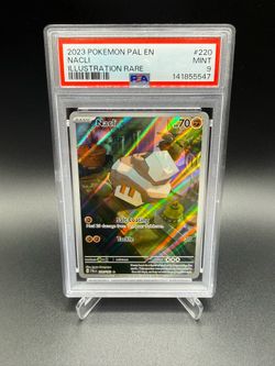 2023 Pokemon Nacli #220 Illustration Rare PSA 9