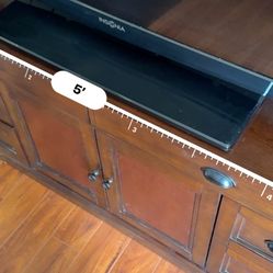 Mahogany Storage Console