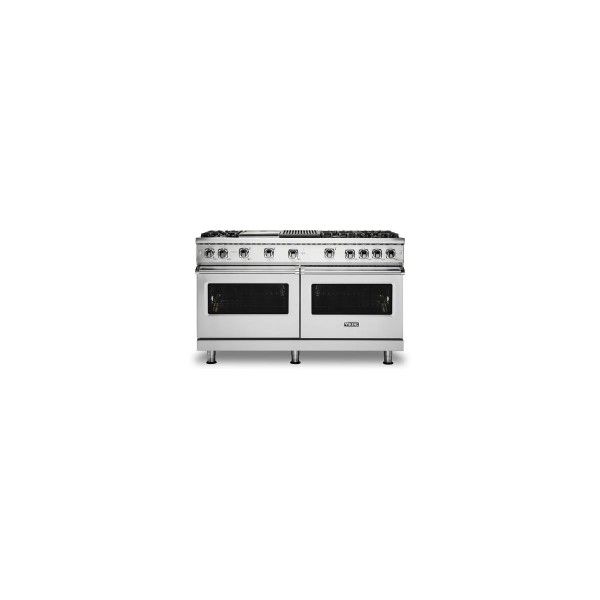 Viking Dual Fuel Range 60 Inch Wide With 2 Ovens Grill And Griddle 