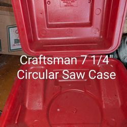 Nice Craftsman Red Case For 7 1/4" Box Case
