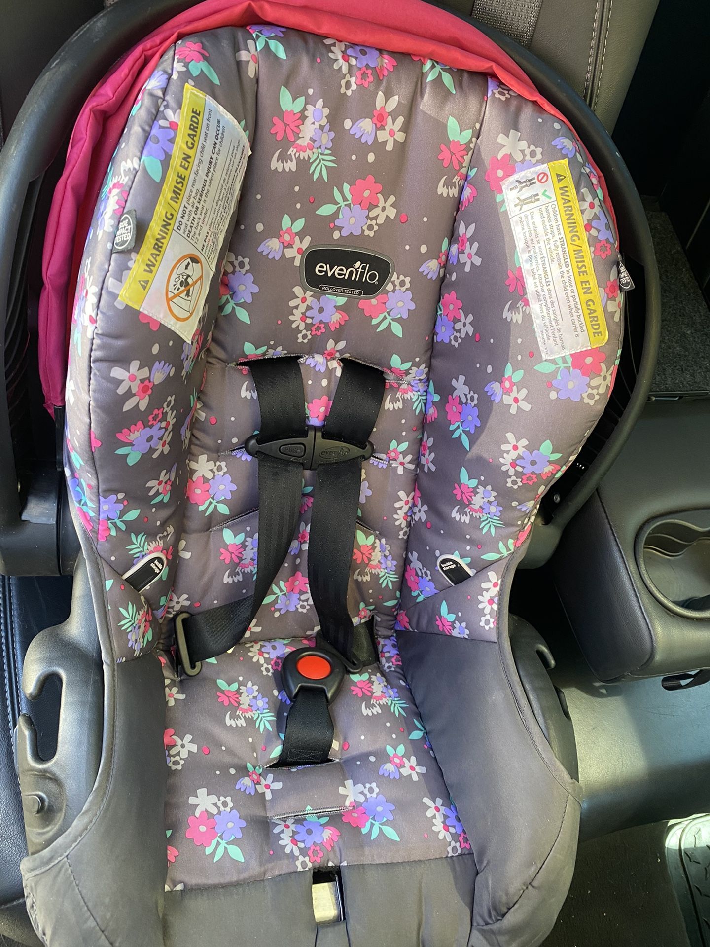 Even Flo Car Seat With Sunshade Good Deal