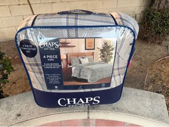 chaps 4 piece comforter set