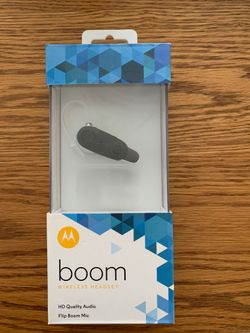Boom Wireless Earpiece