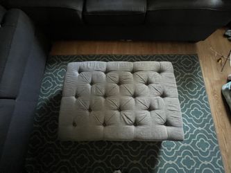Ottoman folding bed with protective cover