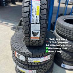 285/75/16 Falken LT AT4W All Terrain Todo Terreno Set of Tires Installed and Balanced Set de Llantas Nuevas Instaladas y Balanceadas