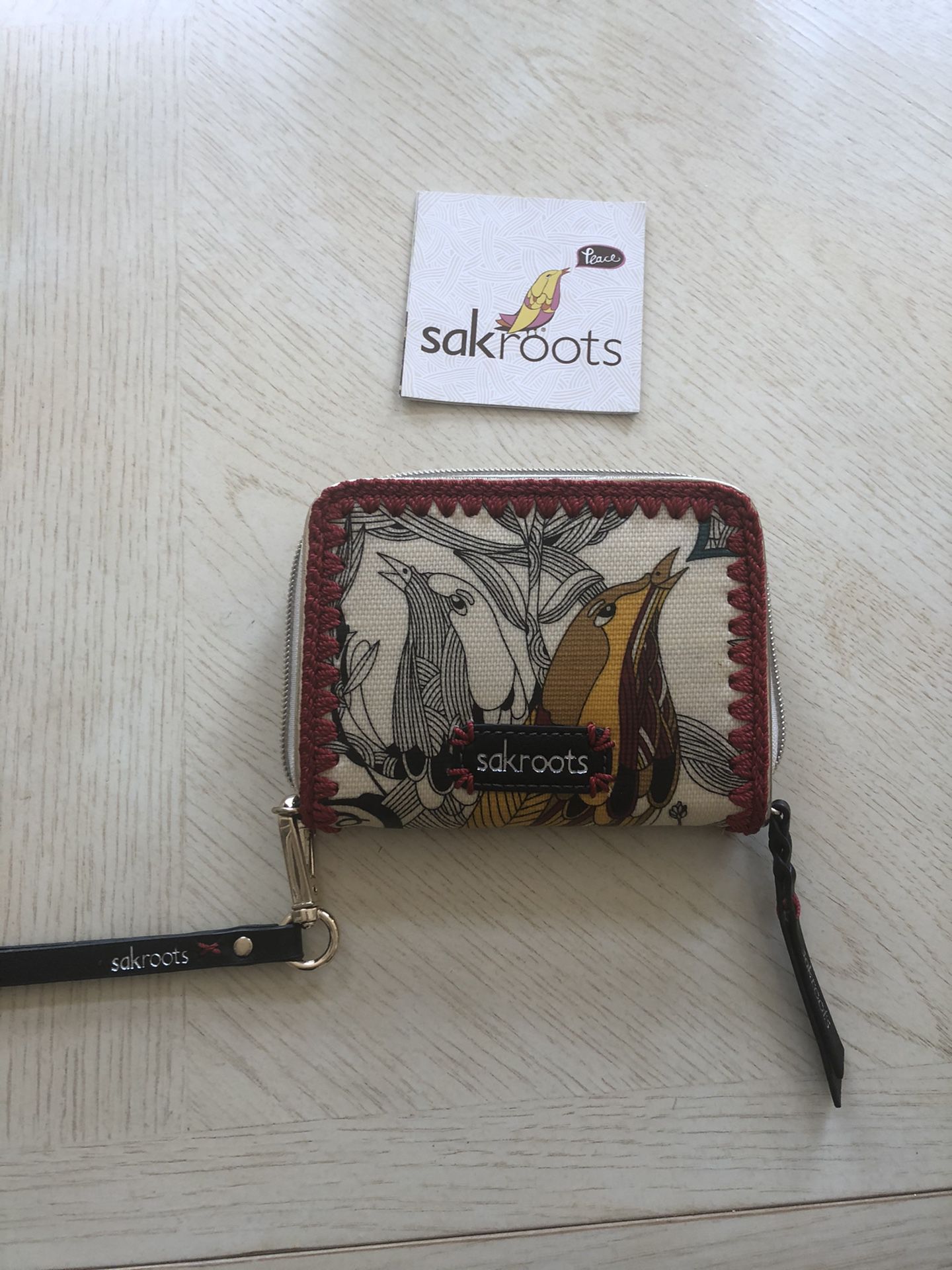 Hand/Wrist Wallet by Sakroots New