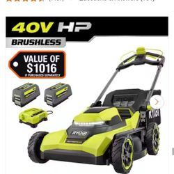 21" Self-Propelled Battery Powered Lawn Mower 