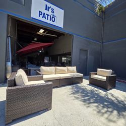 New Outdoor Patio Wicker Furniture Modular Sofa Set