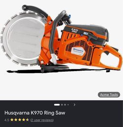 Husqvarna K970 Ring Saw