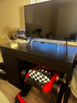 Black desk