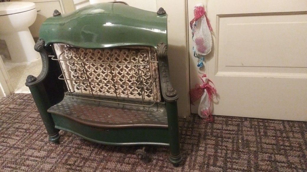 Vintage Gradient Gas Heater.