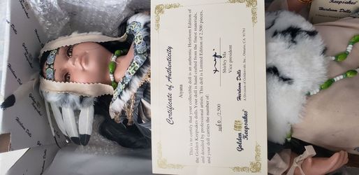 Collectable Indian Porcelain Doll........