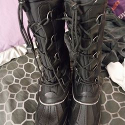 Lady's Jbu Sabine Water Resistant Winter Boots Size 8.5 30 Dollars 
