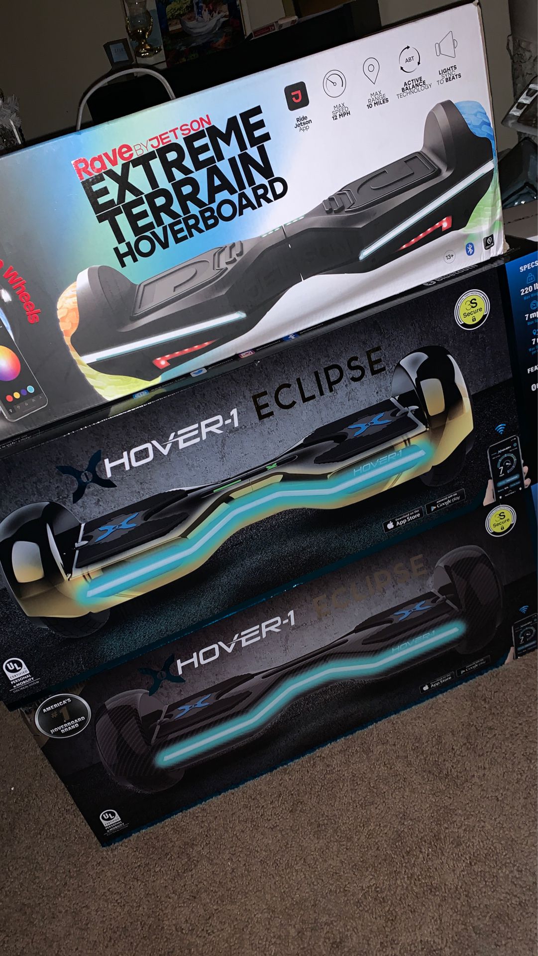 Hover-1 Eclipse & Extreme Terrain Hoverboards