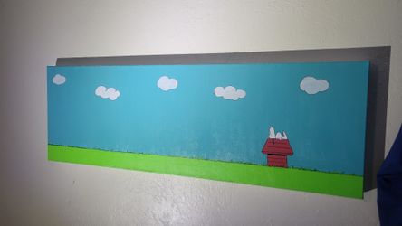 Snoopy Painting 