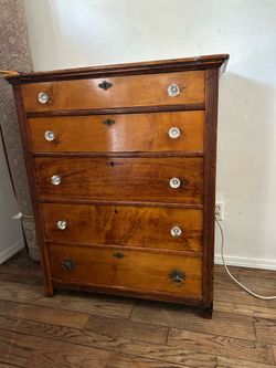 Vintage Wooden Dresser
