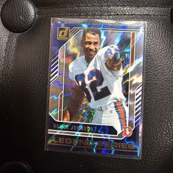 VANCE JOHNSON BRONCOS LEGENDARY SERIES DON RUSS PANINI NFL SPORTS CARD!