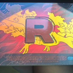Pokemon Team Rocket’s Moltres EX Ultra Premium  US Seller UPC Sealed. Brand New.