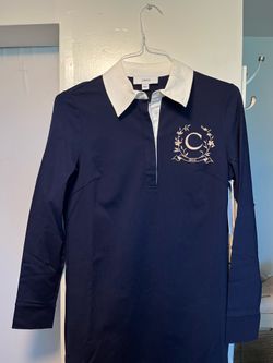 CeCe Academy Long Sleeve Polo Shirt, Size S