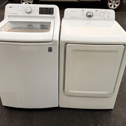 LG Set Gas Dryer And Washer