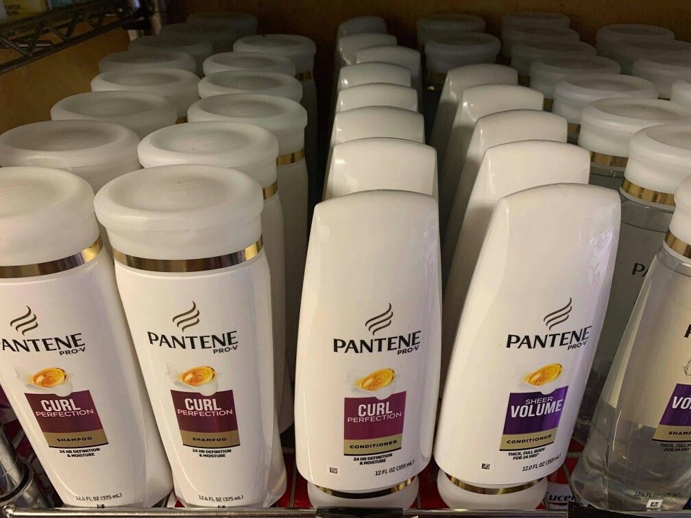 Pantene shampoos & conditioners