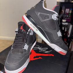 Jordan 4 Retro  Bred 