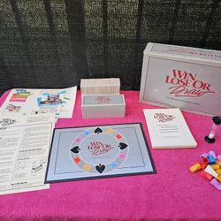 Win Lose or Draw Party Edition Family Board Game Milton Bradley Vintage 1988