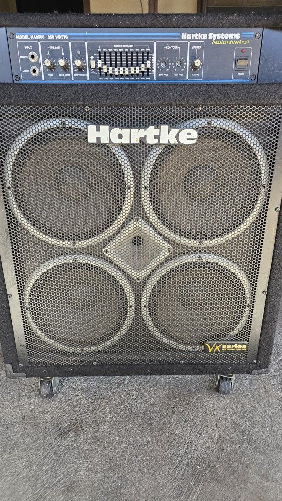 hartke vx3500 bass amp Combo