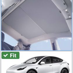VION Tesla Model Y - GLASS ROOF SUNSHADE (24-25) - Brand New