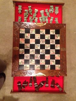 Antique Chinese chess board