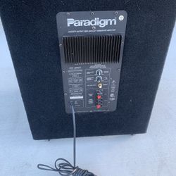 PARAlIGM SUBWOOFER INFINITY